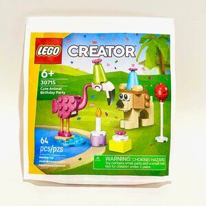 LEGO 30715 Cute Animal Birthday Party Creator NEW in Hand